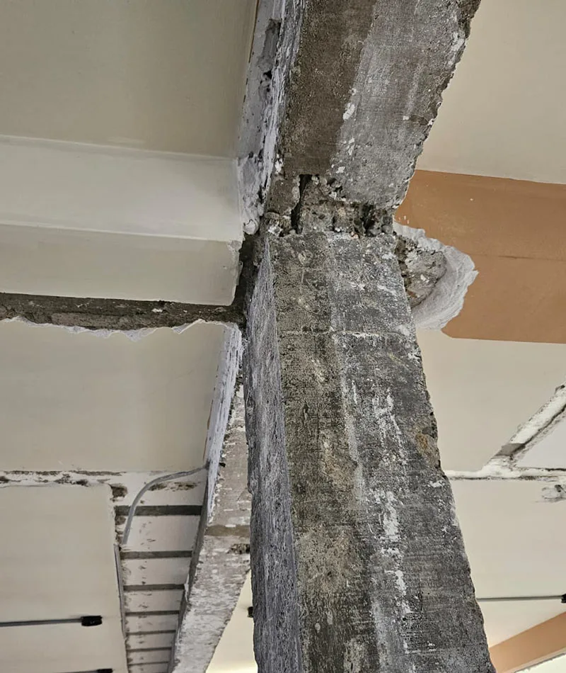 Confidential structural pathology project in La Paz