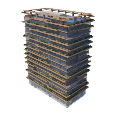 Structural calculation for shopping centers