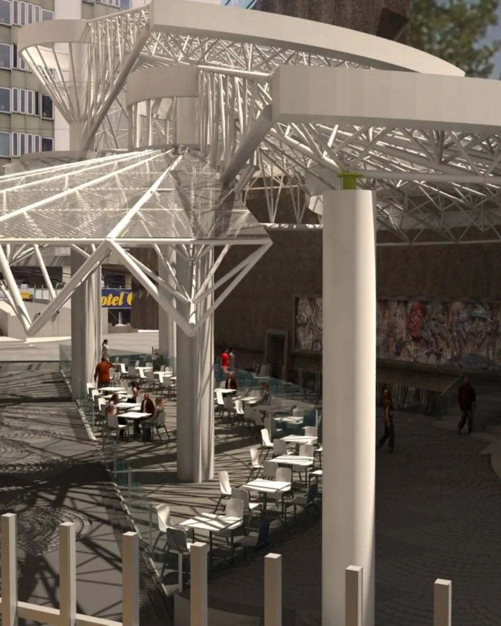 Vista previa del modelo 3D de Plaza de la Cultura